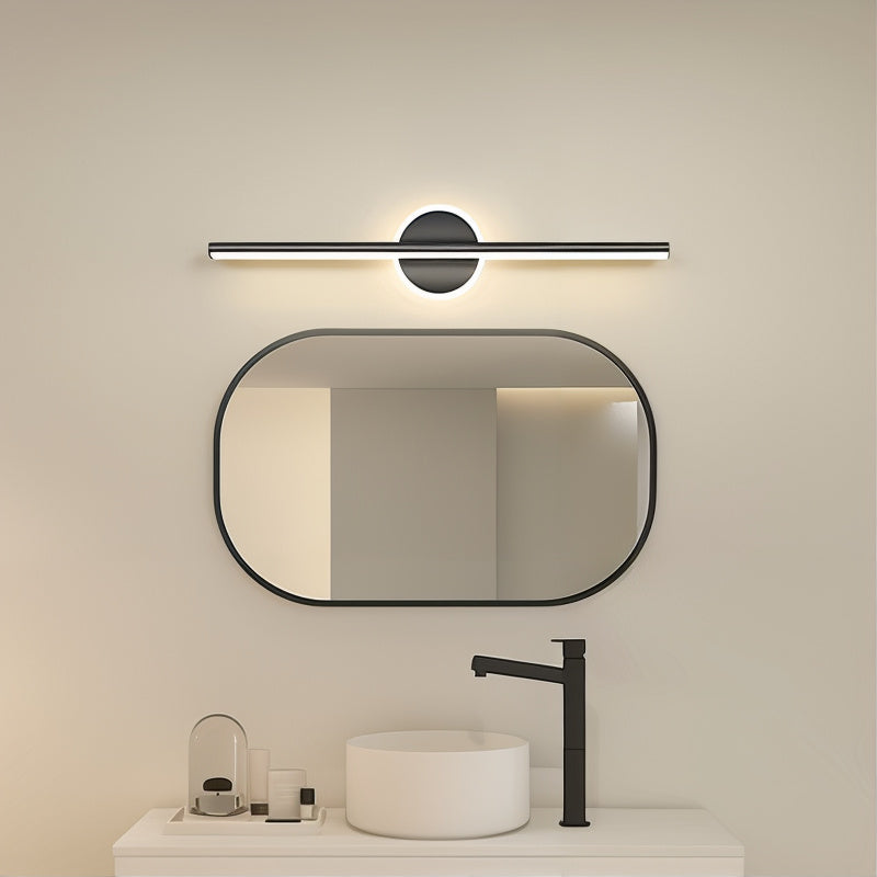 GleamNova - Stijlvolle LED Wandlamp in Zwart/Goud