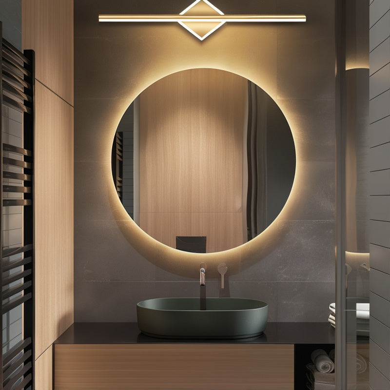 GleamNova - Stijlvolle LED Wandlamp in Zwart/Goud