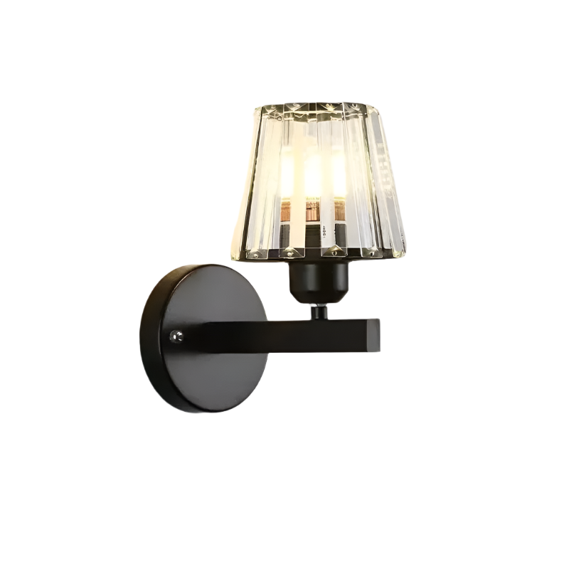 LumaCrystal - Moderne LED Wandlamp met Kristallen Accent