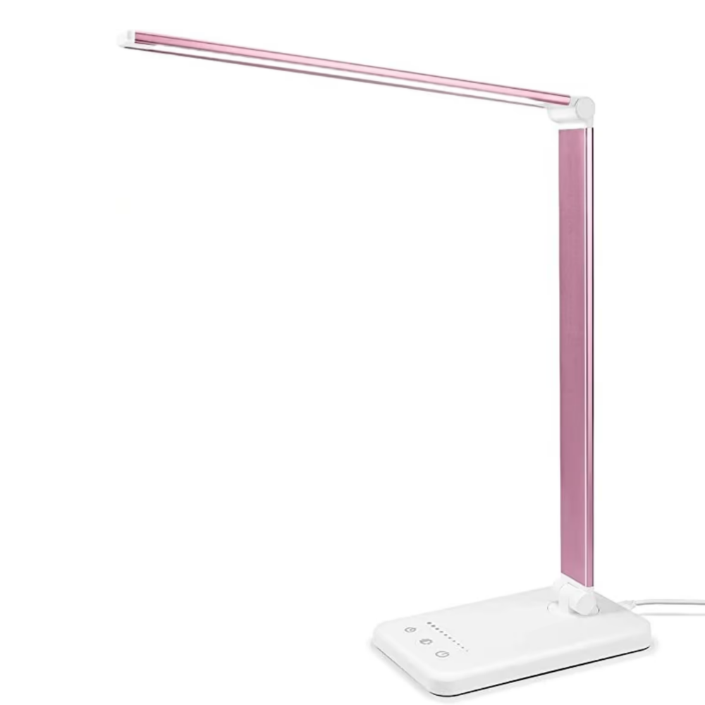 LED Tafellamp met Dimbare Touchbediening – Oogvriendelijk & USB Oplaadbaar
