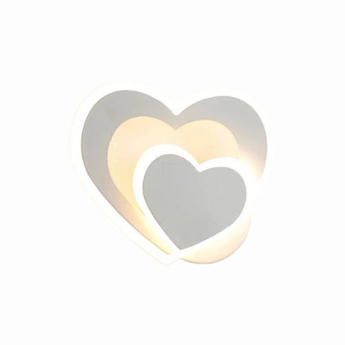 HeartBliss Lamp - Romantisch Hartontwerp voor Slaapkamer en Woonkamer