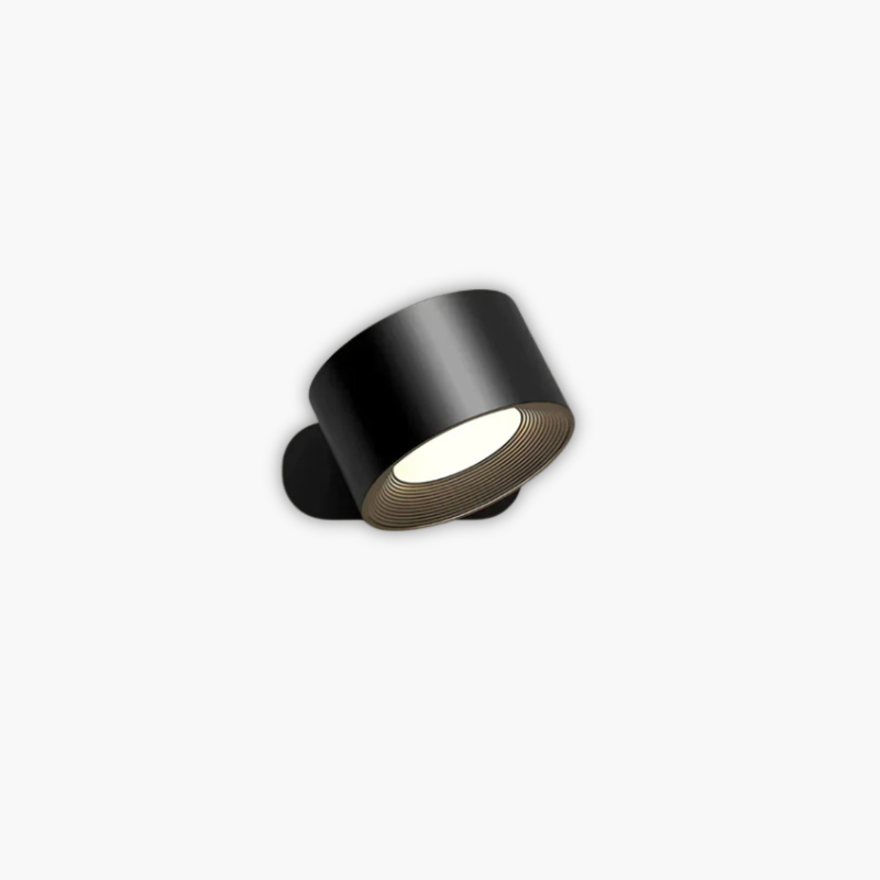 InfiniteGlow I Draadloze Dimbare LED Wandlamp met 360° Draaifunctie