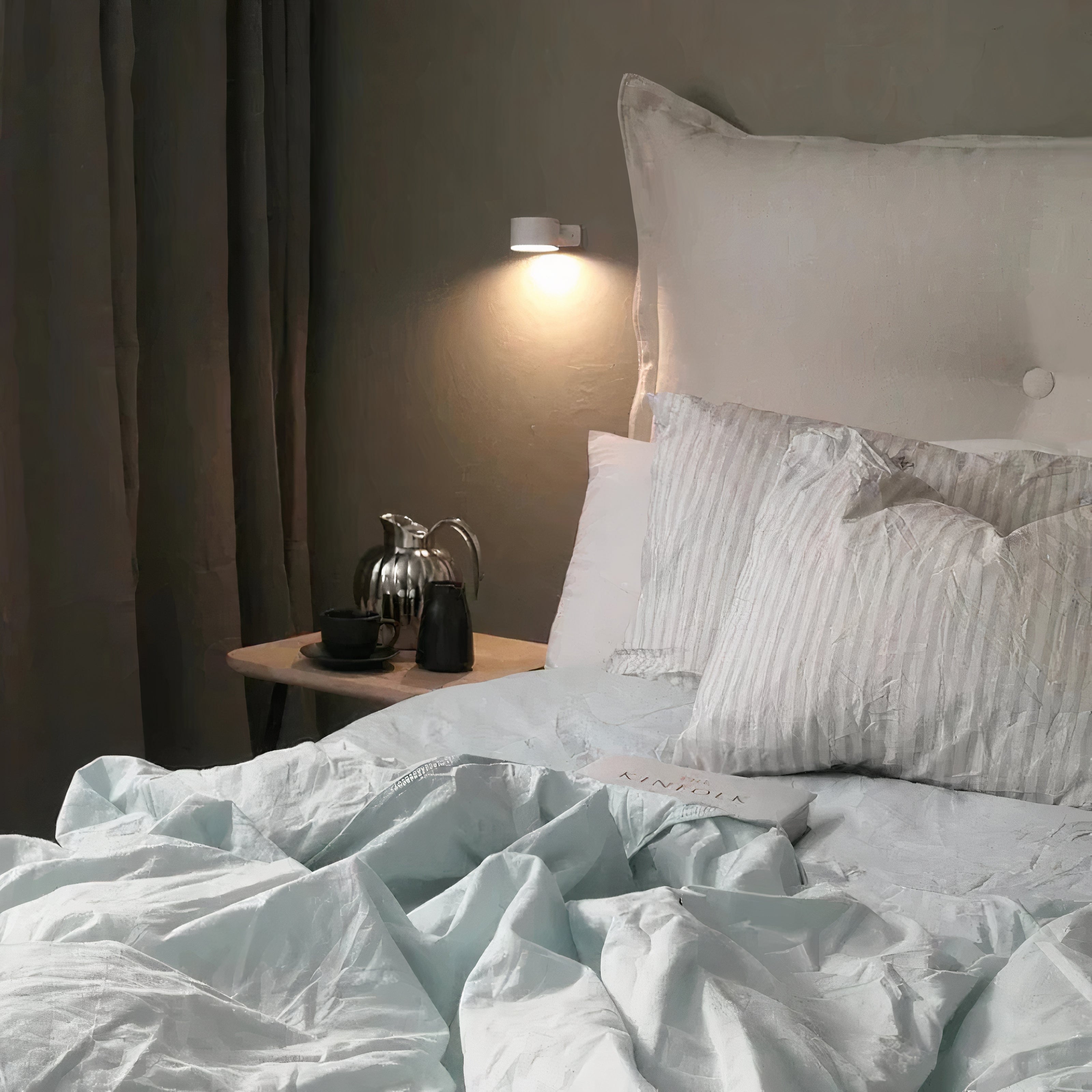 InfiniteGlow I Draadloze Dimbare LED Wandlamp met 360° Draaifunctie