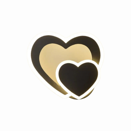 HeartBliss Lamp - Romantisch Hartontwerp voor Slaapkamer en Woonkamer