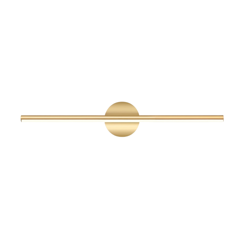 GleamNova - Stijlvolle LED Wandlamp in Zwart/Goud