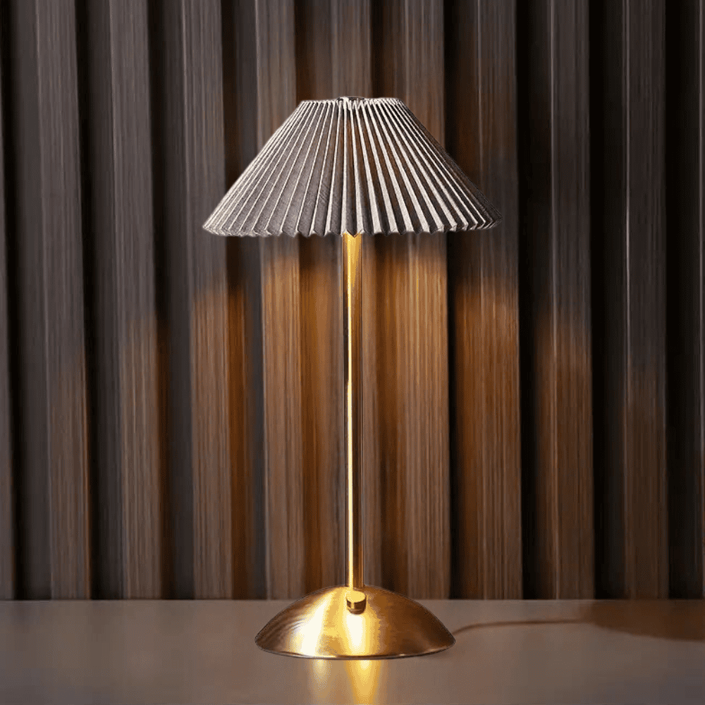 GloNova I Draadloze Tafellamp met Touchbediening – Modern Zwart Design voor Thuis