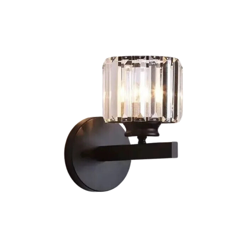 LumaCrystal - Moderne LED Wandlamp met Kristallen Accent