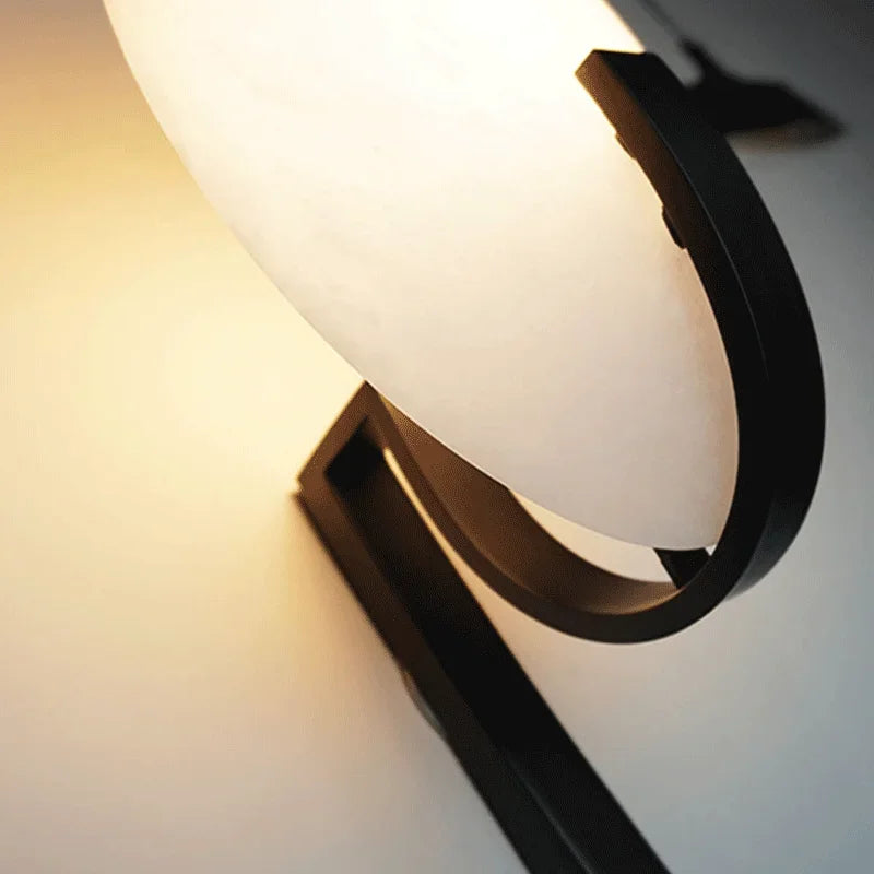 GlowVera - Moderne Marmeren Wandlamp