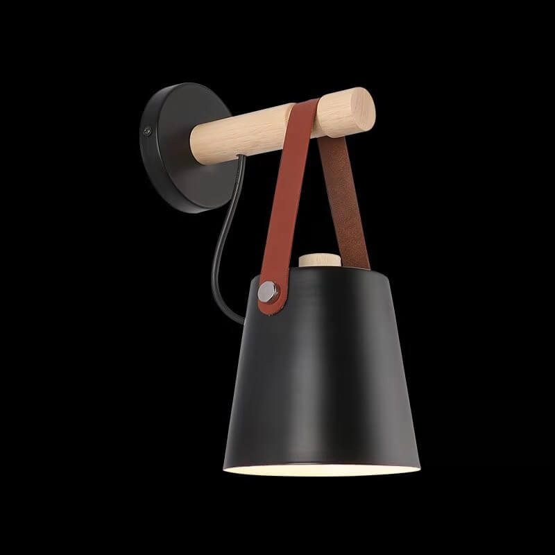 TimberLite - Wandlamp met Houten Arm