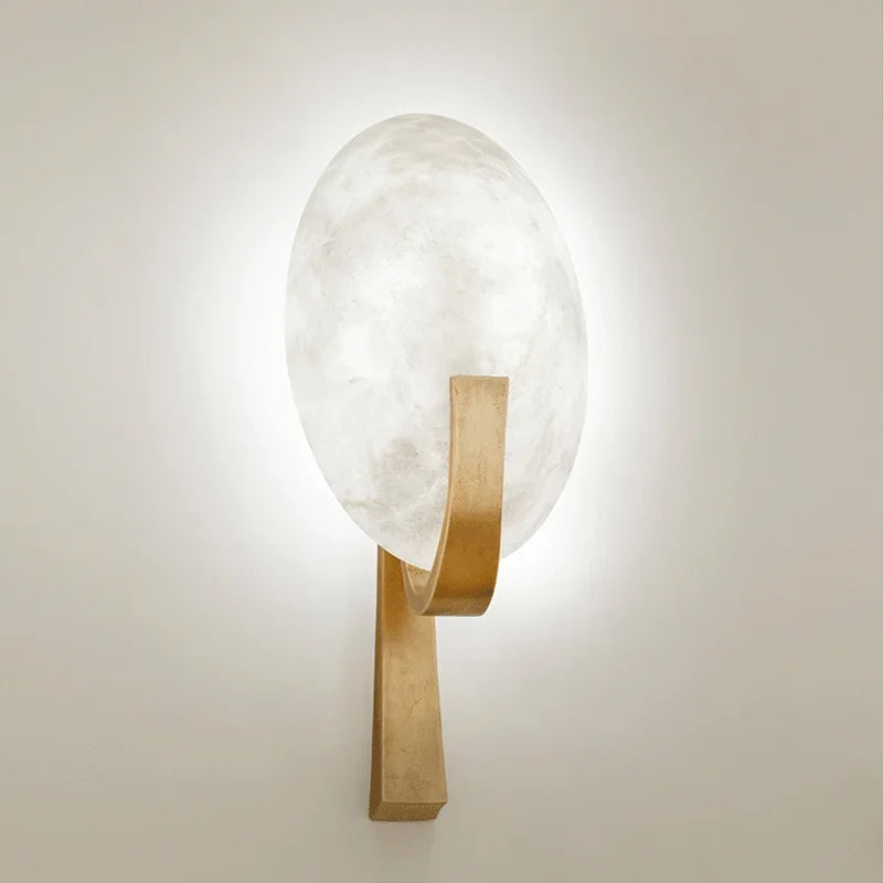 GlowVera - Moderne Marmeren Wandlamp