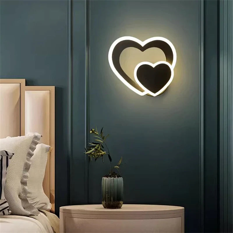 HeartBliss Lamp - Romantisch Hartontwerp voor Slaapkamer en Woonkamer