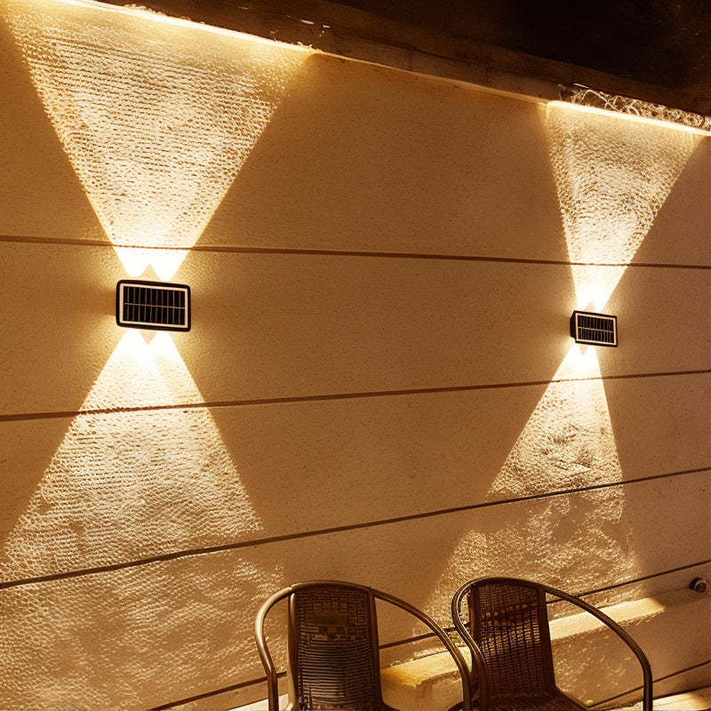 SolarEdge - Buitenwandlamp met Zonne-energie Technologie