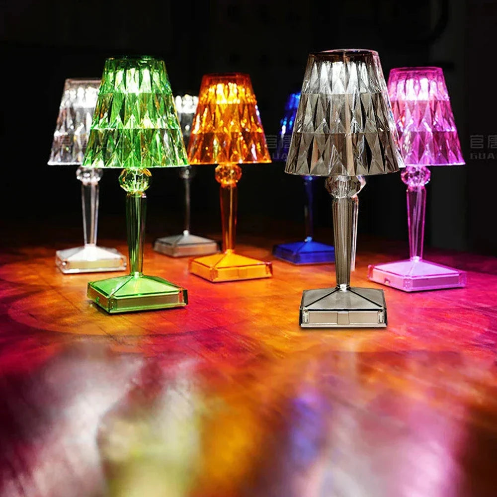 CrystalAura - LED Tafellamp
