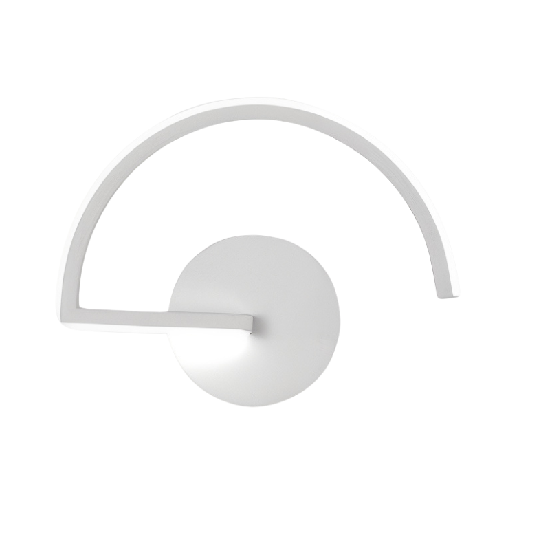 LichtCurve - Minimalistische LED Wandlamp