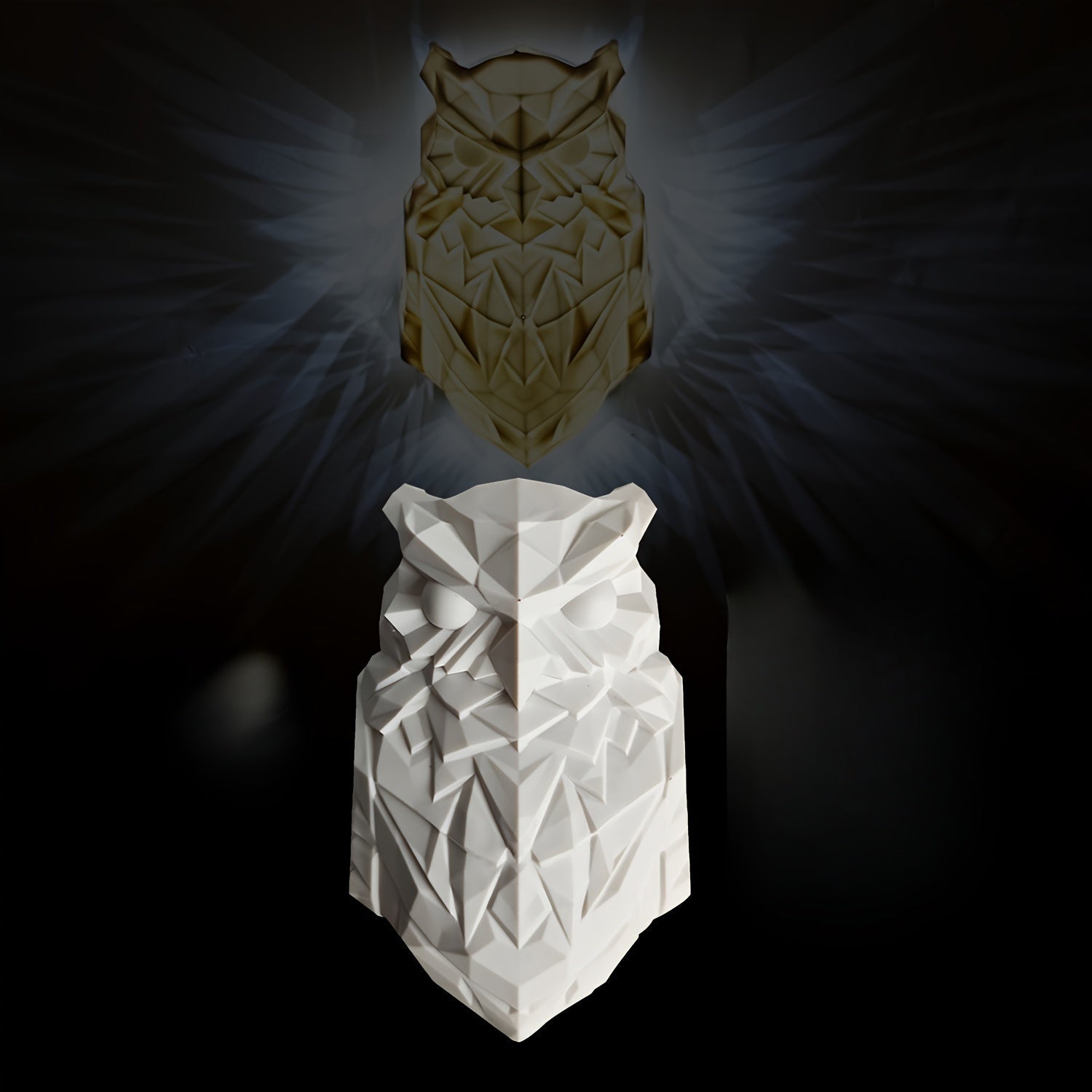 TwilightOwl - LED Wanddecoratie in Uilvorm voor Sfeerverlichting