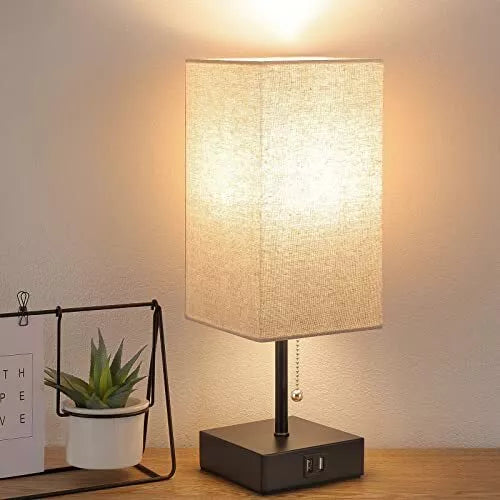 FlexiLamp - Dimbare Tafellamp met 3 Kleurtemperaturen en USB Oplaadpoorten